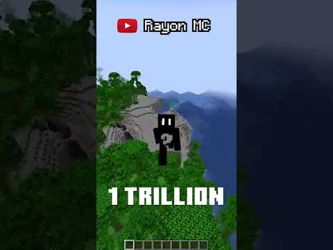 Rayon Shorts - Minecraft Just Hit 1 Trillion Views on YouTube! #Shorts