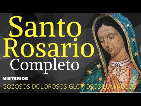 SANTO ROSARIO COMPLETO | Los 20 MISTERIOS | Católicos Oficial