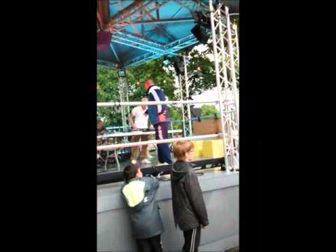 DJ Kevy Boy & MC JPS - Joe Inferno vs Techno Round The World @ the Elder Park Bandstand