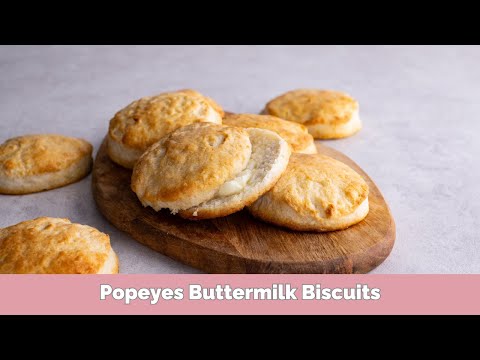 3-Ingredient Copycat Popeyes Buttermilk Biscuits (Better Than Original!)