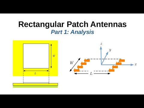 #120: Rectangular Patch Antennas Part 1: Analysis