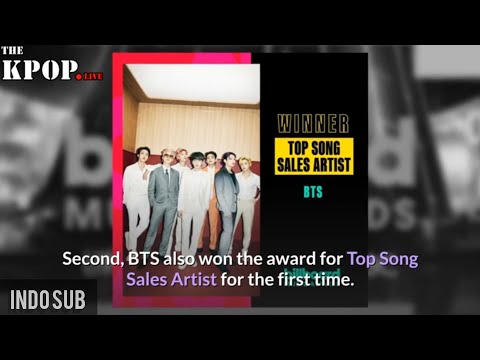 [INDO SUB] BTS make history for winning all 4 awards at 2021 Billboard Music Awards (BBMAs 2021)