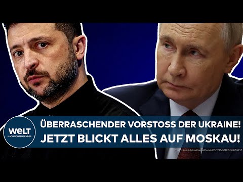 PUTINS KRIEG: Überraschender Vorstoß der Ukraine! Jetzt blickt alles auf Moskau!