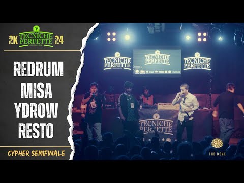 REDRUM vs RESTO vs MISA vs YDROW - SEMIFINALE - FINALISSIMA TECNICHE PERFETTE 2024 - Rap Battle