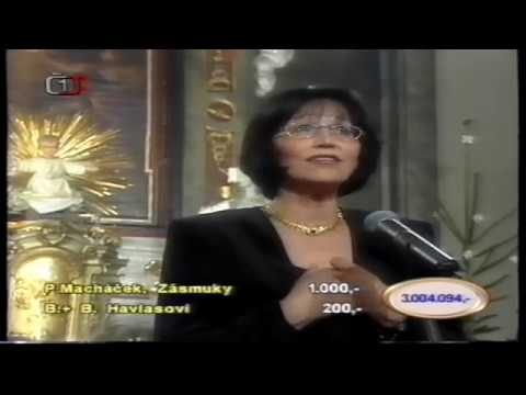 Marta Kubišová - Hajej, můj andílku - Letěla bělounká holubička (live) 1997