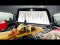 Blizzards and Burritos: Camp & Cook In My Truck