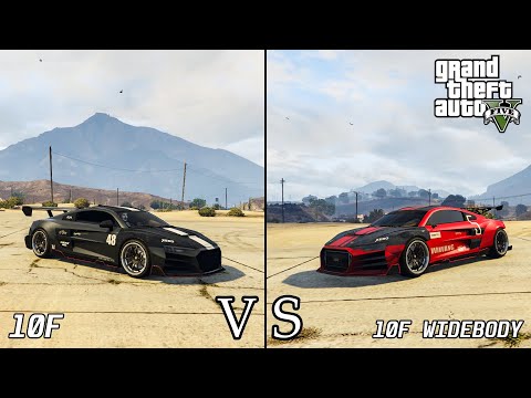 Obey 10F VS Obey 10F Widebody | GTA 5 Race #shorts #gta5