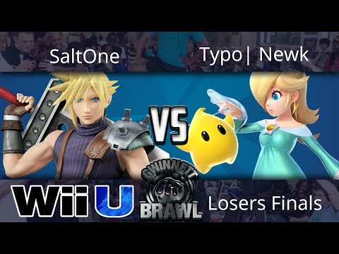Gwinnett Brawl September 2018 - SaltOne(Cloud) vs Typo| Newk(Rosaluma) - Smash 4 Losers Finals