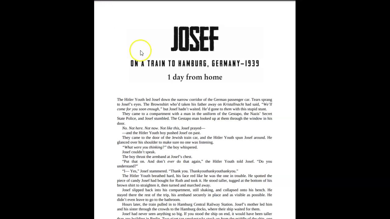 Refugee Chapters 7-9