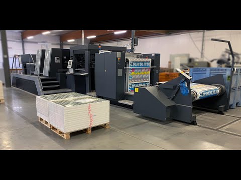 Heidelberg Speedmaster XL 106 – DD Die Cutter / MABEG Reel Sheeter RS 106 RC