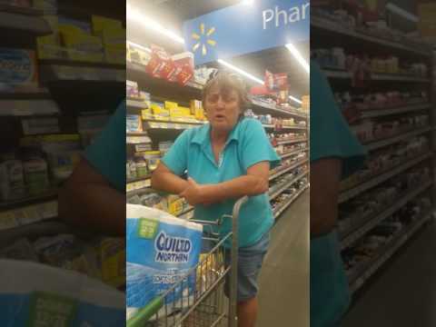 Racist lady at Wal-Mart