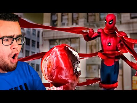 Reacting to CARNAGE vs SPIDERMAN Fight Animation!
