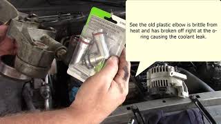 2003 Buick LeSabre 3 8 Liter 3800 Coolant Elbow Replacement