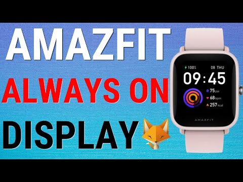 How To Setup Always On Display On Amazfit Watches