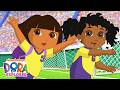 Dora The Explorer Helps Her Soccer Team ️ Sports For Kids Dora Friends