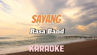 Download lagu Rasa Band - Sayang - Karaoke (Karaoke   Lirik   Backing vokal) mp3
