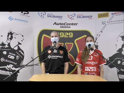 Lehdistötilaisuus: Koovee Naiset - SB-Pro 8 - 6 (10.10.2020)