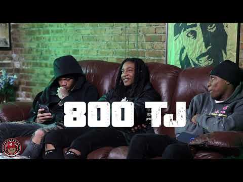 800 TJ INTERVIEW:  IG live taunting opps, 800 Fatz, MBlock, 1 song dissing several ppl + more #DJUTV