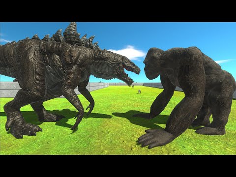 REAL ZILLA - GODZILLA 1998 DEATH RUN - Animal Revolt Battle Simulator