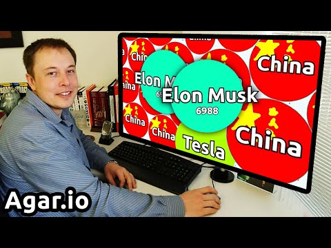 Elon Musk Plays Agar.io