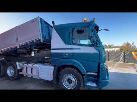 Volvo FMX 540 6x4 TANDEM AXLE LIFT / RETARDER / 3 SIDE TIPPER