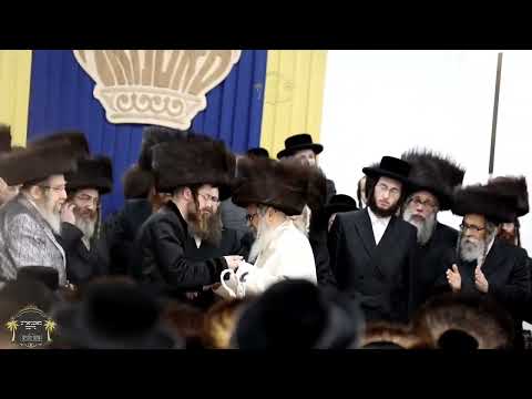 Wedding of Satmar Rebbe R' Aharon's Grandson Adar II 5784  Dancing