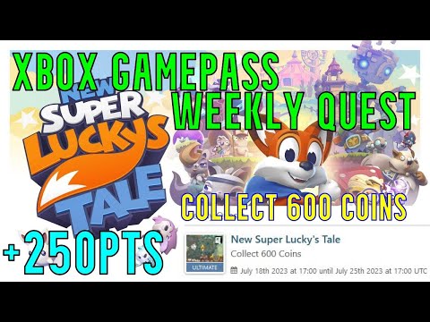 New Super Lucky's Tale (Collect 600 Coins) - Xbox Game Pass Weekly Quest