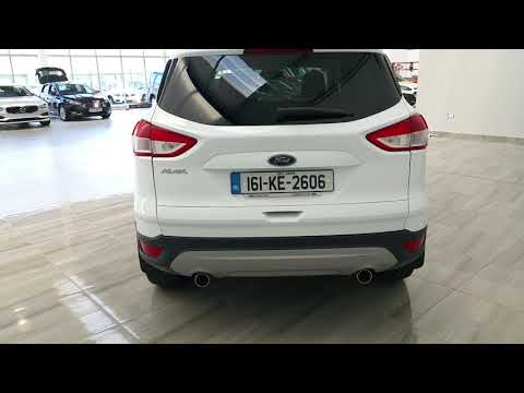 161KE2606 - 2016 Ford Kuga TITANIUM  4 Seat Commercial Half Leather  15,560