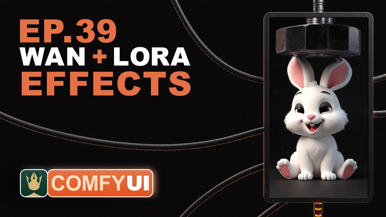 Ep39 - WAN 2.1 with LoRAs for Wild Effects