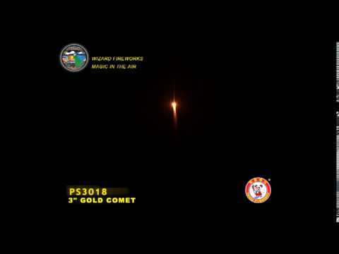 SA075CT01 - 3 INCH SHELL - WIZARD FIREWORKS - PS3018