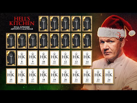 Full Episode Watchalong Advent Calendar | Hell's Kitchen Countdown to Christmas Day 15