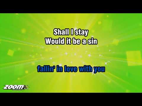 UB40 - I Can't Help Falling In Love With You - Karaoke Version from Zoom Karaoke