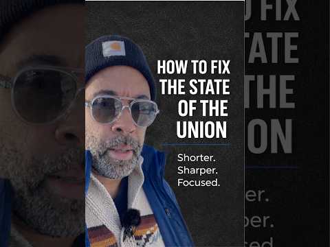 How to Fix the State of the Union