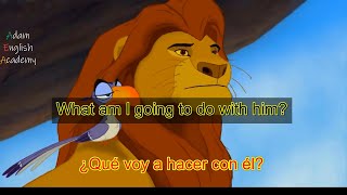Aprende inglés a través de películas americanas. shadowing method with movies.the lion king/05