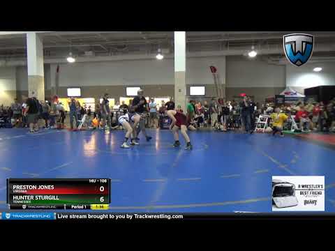 14U 106 Preston Jones Virginia Vs Hunter Sturgill Tennessee