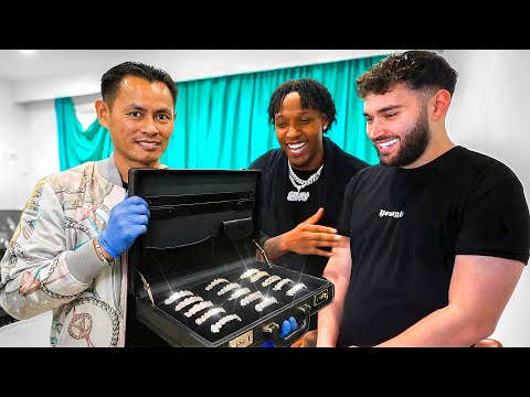 I Bought Everyone DIAMOND GRILLS from Johnny Dang! 