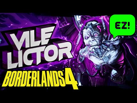 How to Easily Beat VILE LICTOR in Borderlands 4 (Solo)