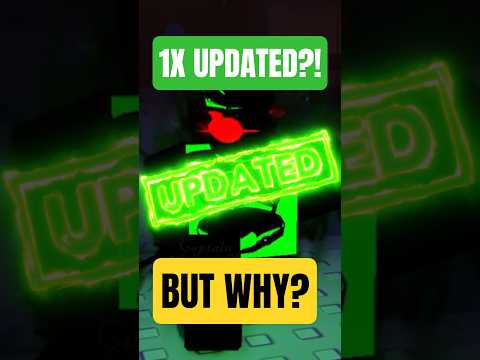 Forsaken is UPDATING 1x1x1x1?! 👀 #forsaken #roblox #shorts