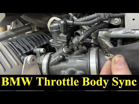 BMW R1200 / R NineT 2005-Current Throttle Body Sync DIY How to