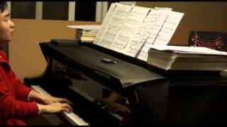 Wen-Yu Shen plays Bach Partita No.5-5, Tempo di Minuetto