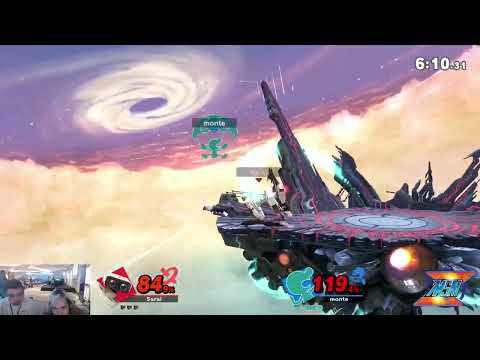 WaveDash 2023 Top 48 - MkBigBoss (ROB) Vs. Monte (Mr.Game and Watch) - SSBU Tournament