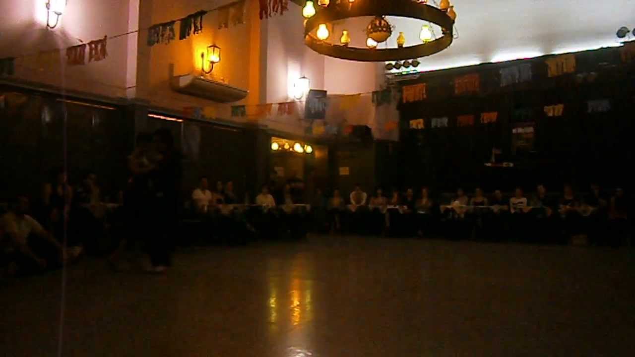 Moira Castellano y Gaston Torelli en El Motivo Tango, 5/8/13