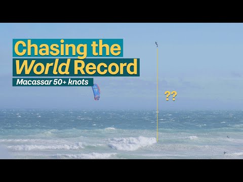 INSANE 50+ Knots Storm Chase! Did We Break the Kitesurfing World Record?
