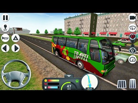 Coach Bus Simulator #22 - Bus Game Android IOS gameplay