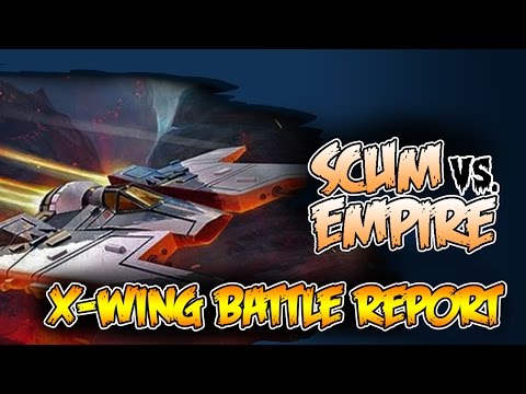 Wave 9 Scum VS The Empire X-Wing New Release Battle Report