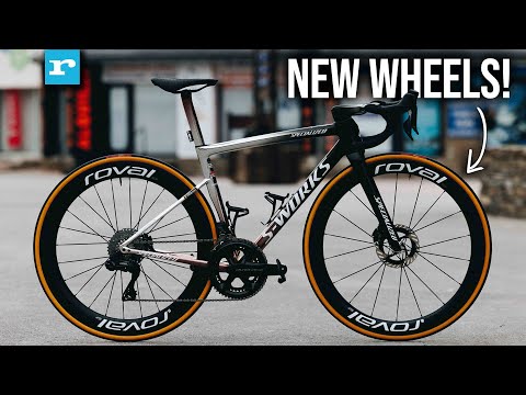 UNRELEASED 2024 Roval Wheels On Remco Evenepoel's Specialized SL8 At Tour de France Warm-up Race