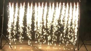 Водоспад з холодних фонтанів