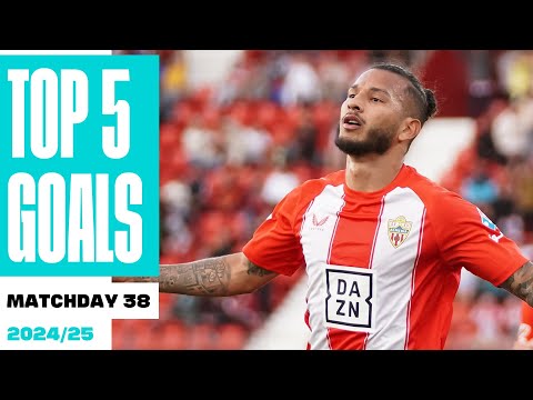 TOP GOLES Jornada 38 LALIGA Hypermotion 2024/2025