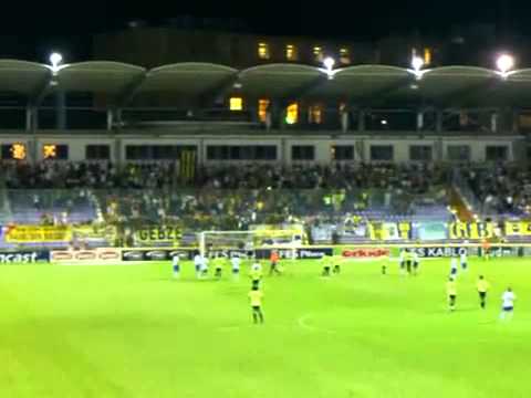 Emre Belözoğlu penalty against MTK, Hungary