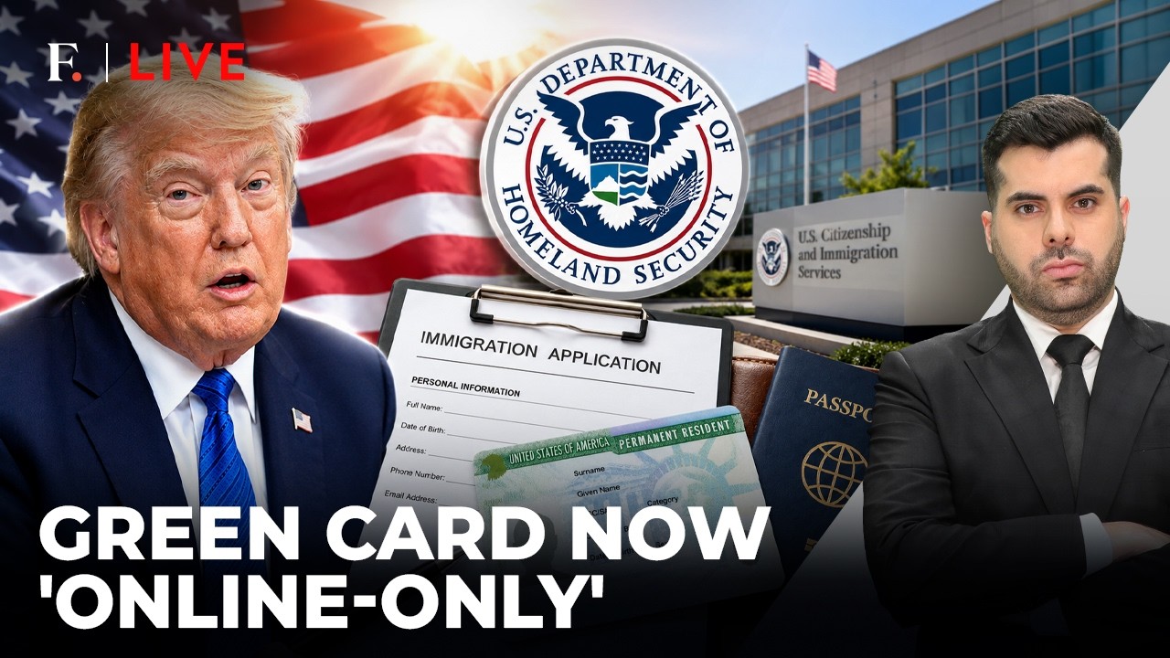 Green Cards To Citizenship: US Immigration Applications Move Online | Firstpost Live